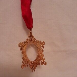 Reed & Barton Vintage Snowflake  Ornament